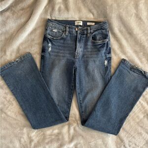 Kensie Dark Blue Straight Leg Jeans